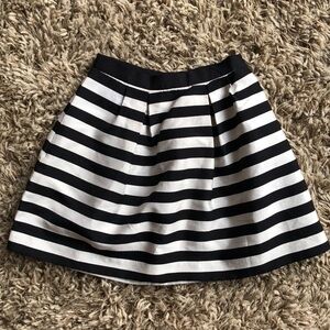H&M circle striped skirt Size 2